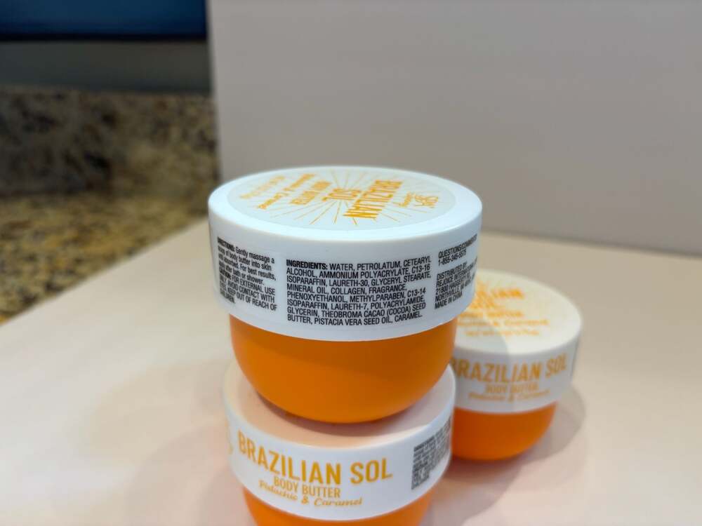 Lot of 5 Spa Luxury Brazilian Sol Body Butter Pistachio & Caramel 6 oz New - Picture 9 of 11